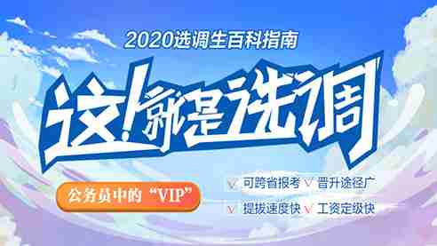 2020年选调生百科指南