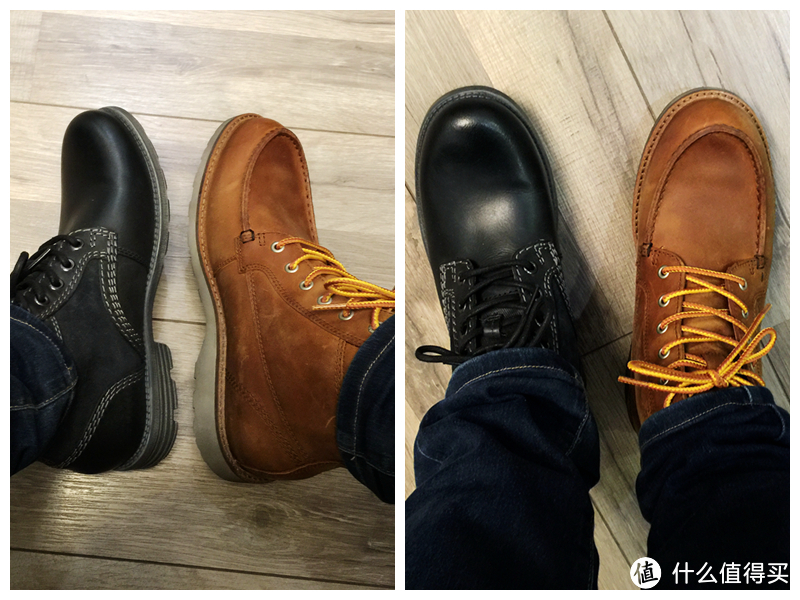 #有货自远方来# ecco 爱步 HOLBROK 高帮短靴 & Clarks Darian Mid 男款短靴