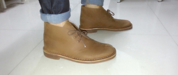 过期的8折码购入 Clarks 其乐 Bushacre 2 沙漠靴