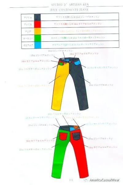 【ACW评测】拼接真香！简评小猪STUDIO D’ARTISAN 五大陸 D1817T 五种棉花拼成的原牛